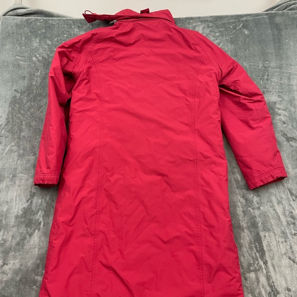 Ll bean red coat with hood size M - Picture 8 of 15
